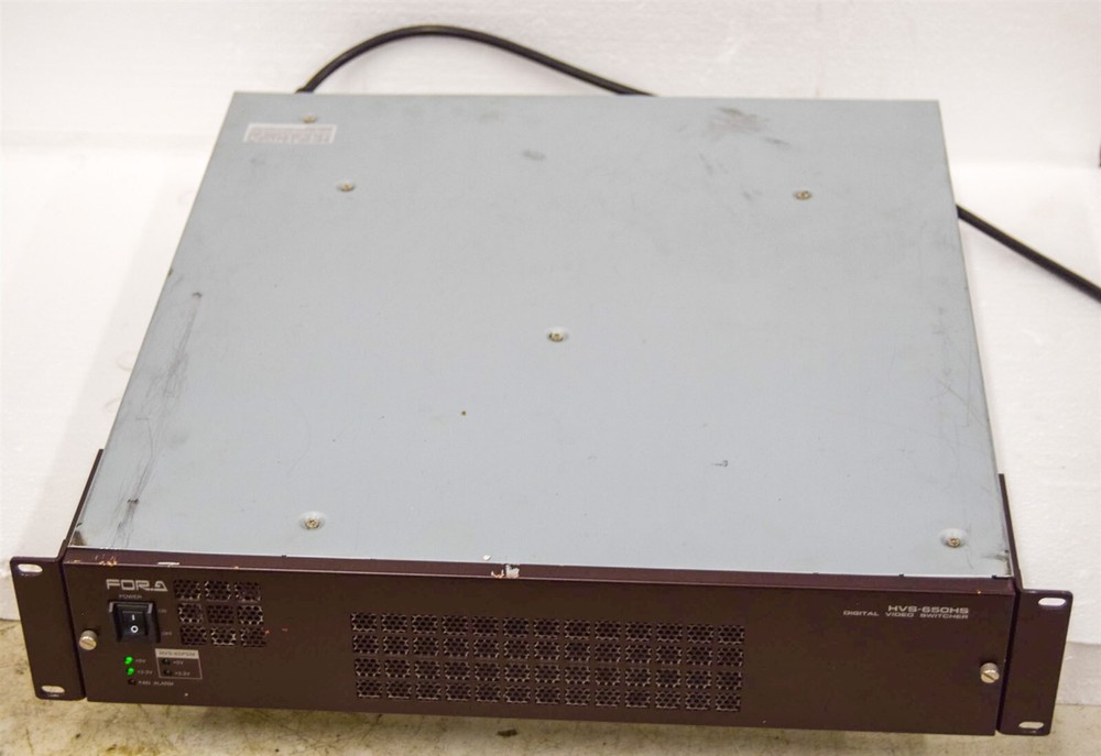 For.A HVS-650HS 1M/E HD/SD Portable Digital Video Switcher Chassis (S25)
