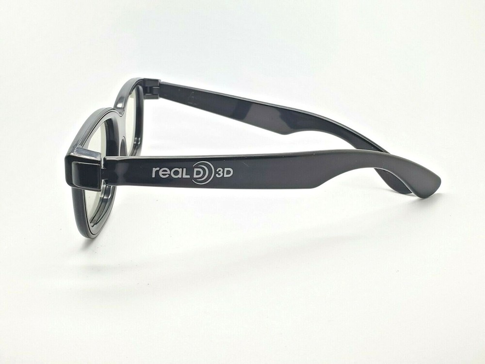 Black Real D 3D Glasses