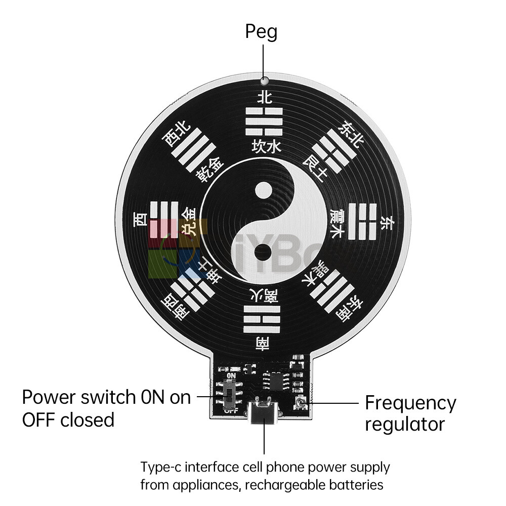 7.83Hz Schumann Wave Generator Ultra-Low Frequency Pulse Wave Generator Type-C