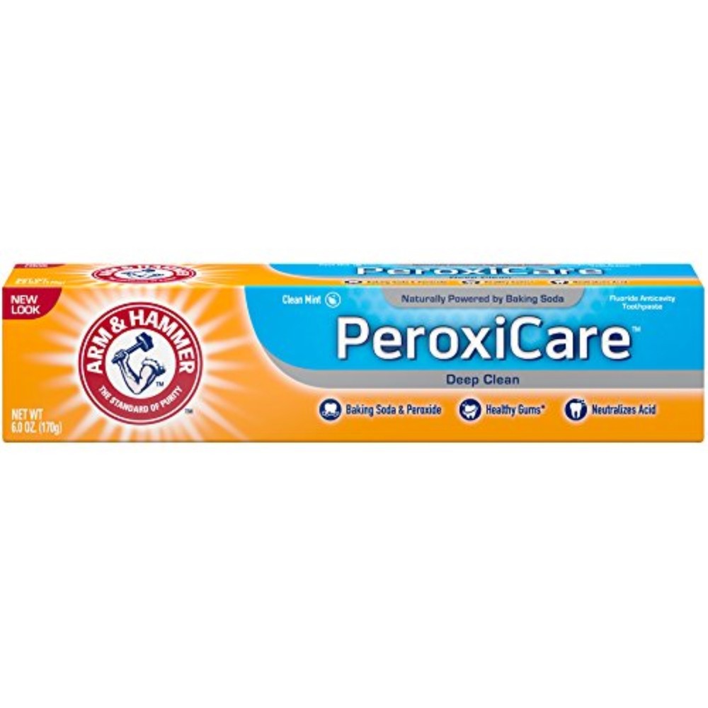 3-Pack New Arm & Hammer Peroxicare Deep Clean Toothpaste 6 oz Packaging May Vary