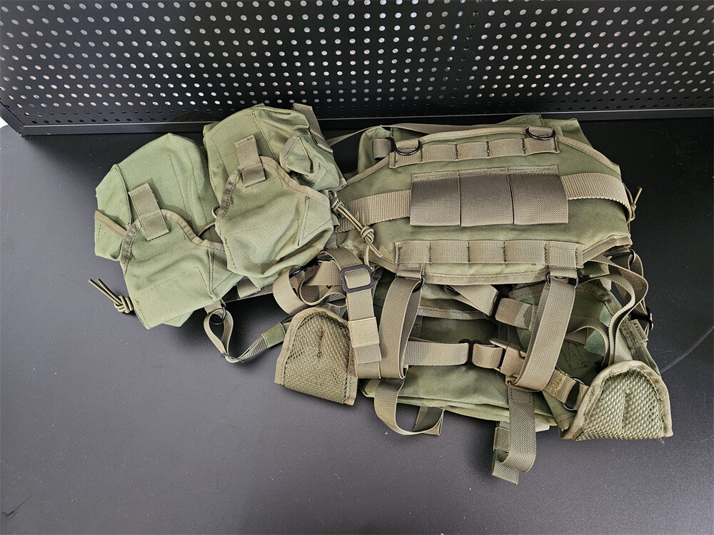Russian SMERSH M1 Tactical Vest Chest Rig AT Green Set Assembled