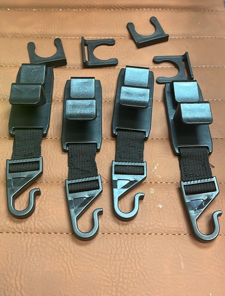 4 Pack Car Backseat Headrest Hook