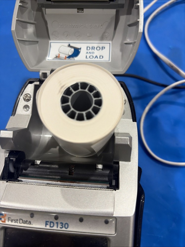 FirstDataFD150 Series Wired Credit Card Terminal POSReader FD150 Model (Working)