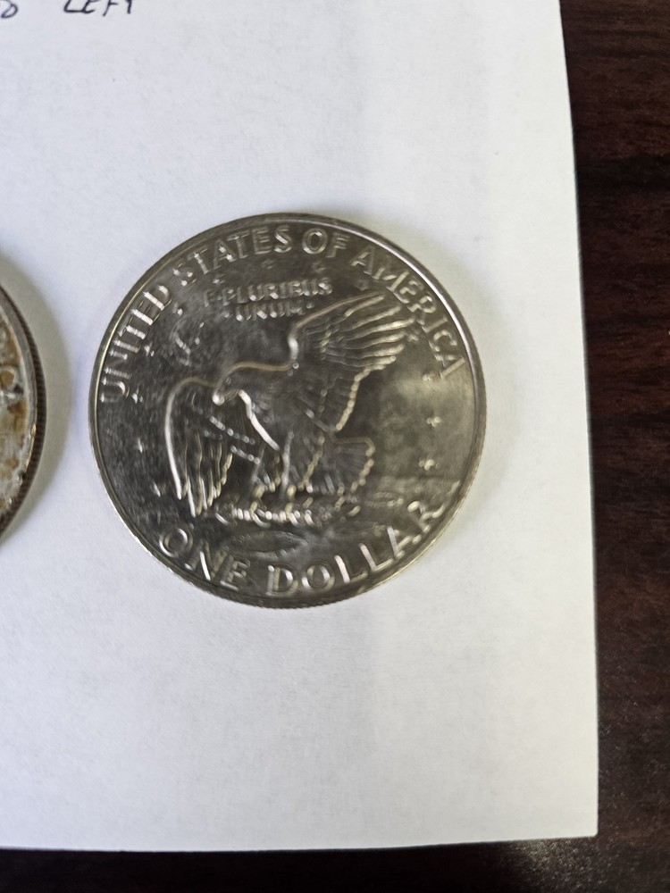 1972 Eisenhower Dollars Type 1 , 2 & 3