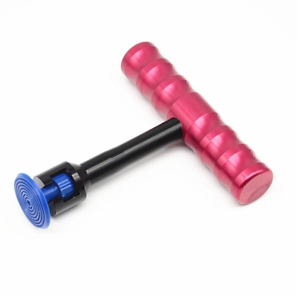 Set Tabs & T-Bar Hammer Puller Lifter Paintless Dent Pit Repair Tool Accessorie*