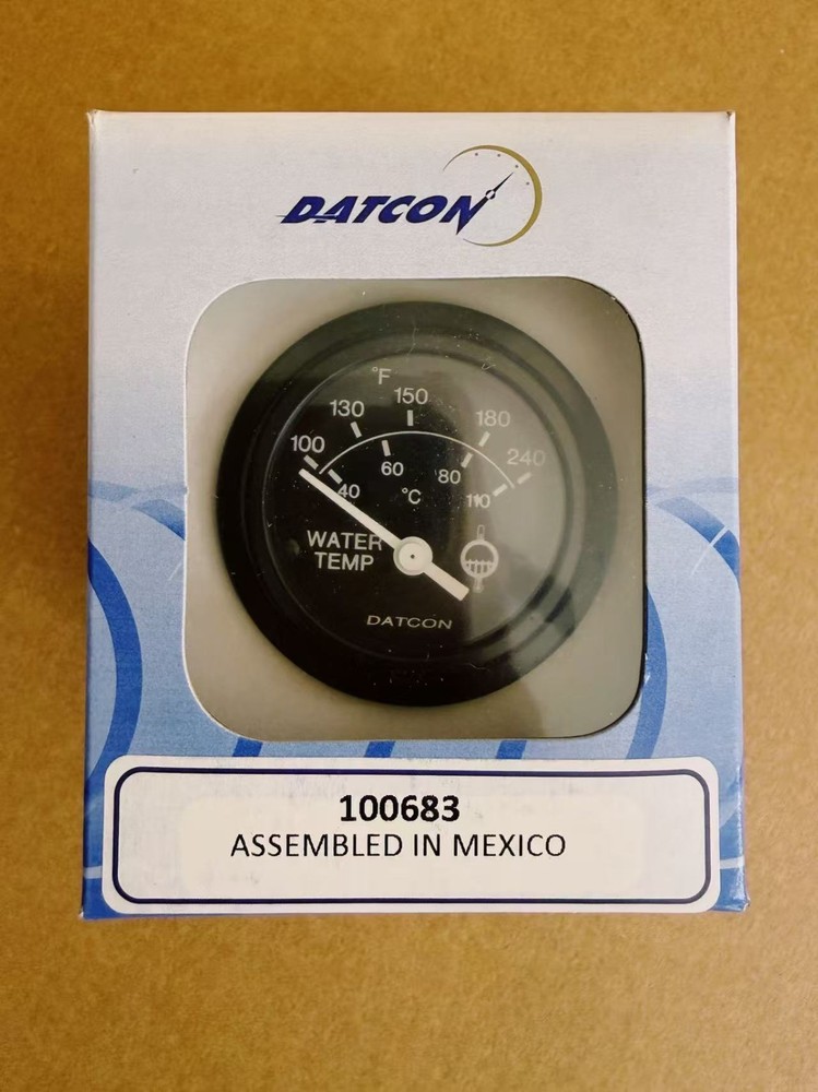 100683 - Datcon Water Temperature gauge 12V 100-240 degrees - Datcon