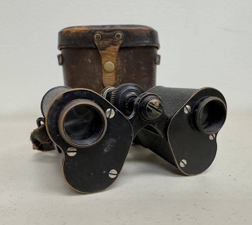 Vintage Goerz German Binoculars With Case