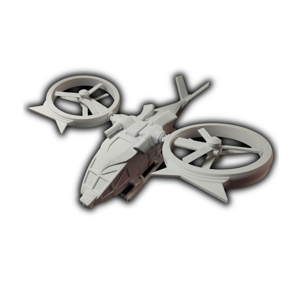 Samson Aerospatial Avatar Helicopter with interior 1:48 Scale DIY model kits