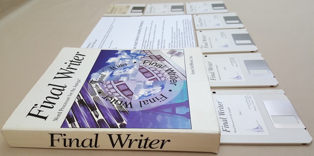 Final Writer Release 2 ©1994 SoftWood Word Processor for Commodore Amiga