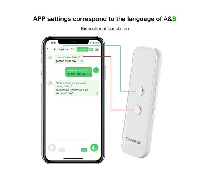 Intelligent Language Translator Tempered Glass 4.2 70+ Languages E8D0