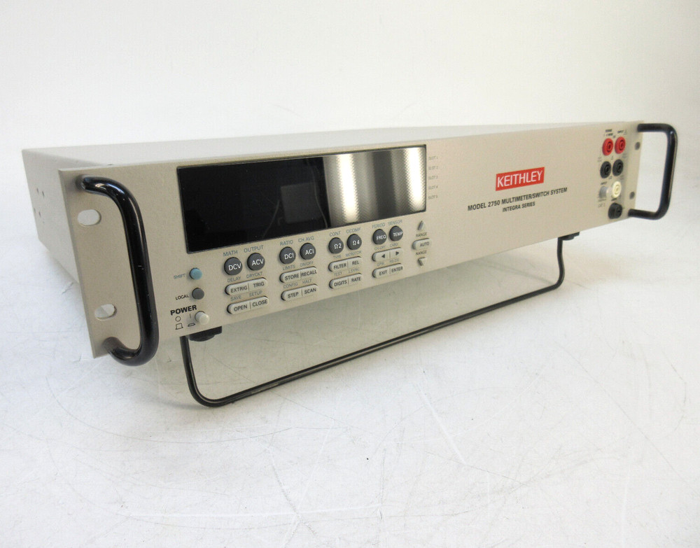 Keithley 2750 Integra Digital Multimeter, DAQ, Switch System w/ 1x 7710 20 Chan