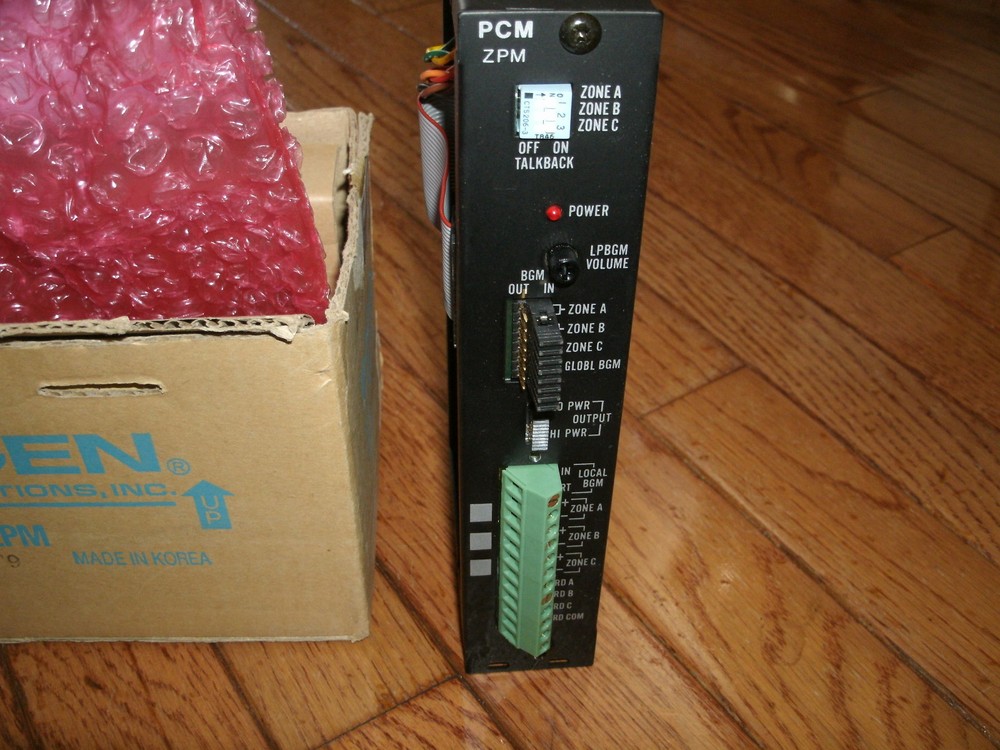 Bogen PCM ZPM Zone Paging Modules - Refurbished !!