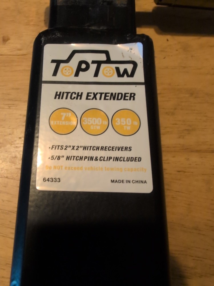 TOPTOW 8-1/2” Trailer Hitch Extender With Lock