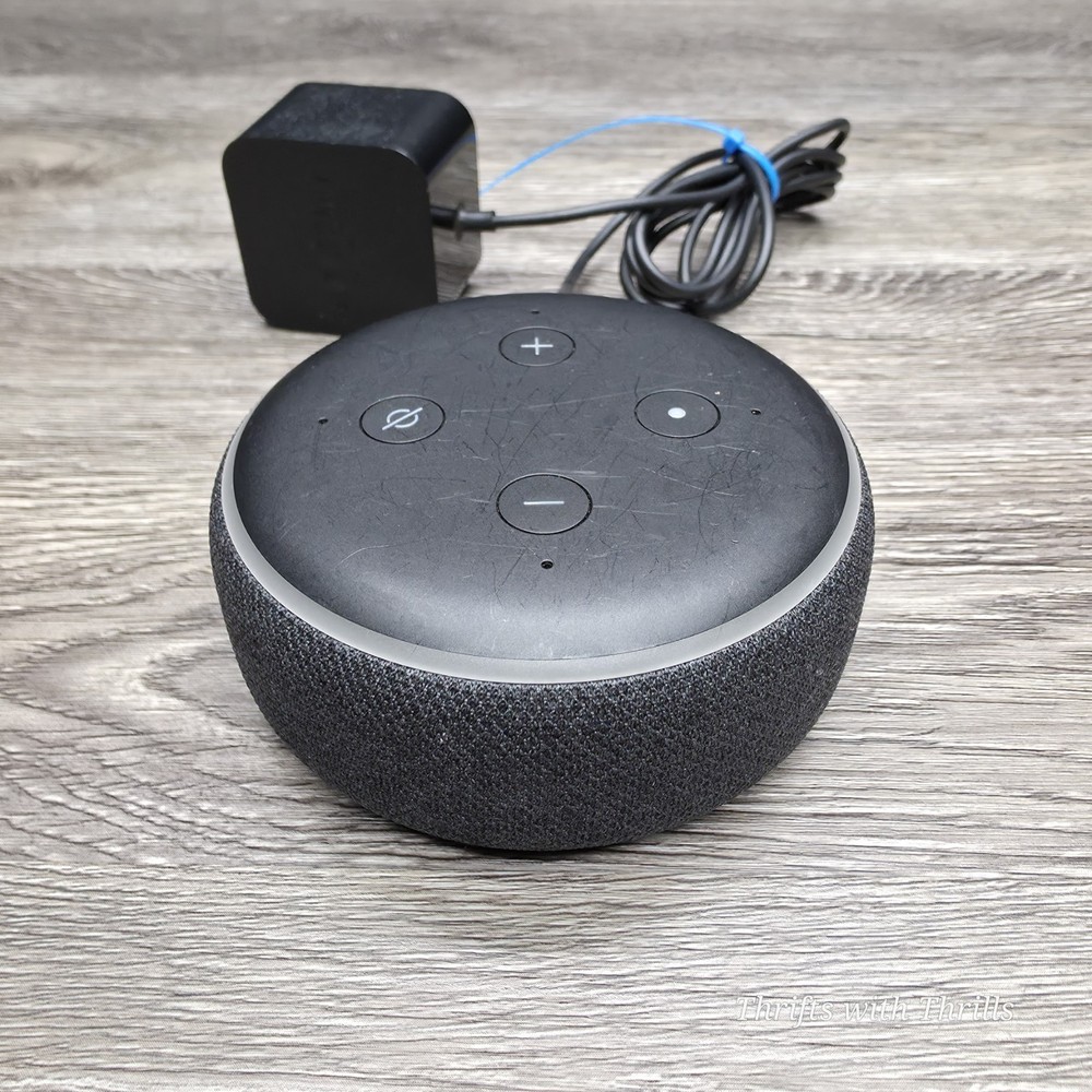 Amazon Echo Dot 3rd Gen - Model C78MP8 - Smart Speaker with Alexa (Charcoal)