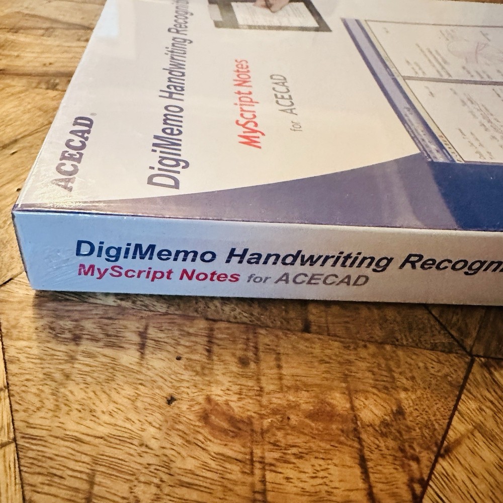 NEW ACECAD DigiMemo Handwriting Recognition MyScript Notes for ACECAD Sealed!!