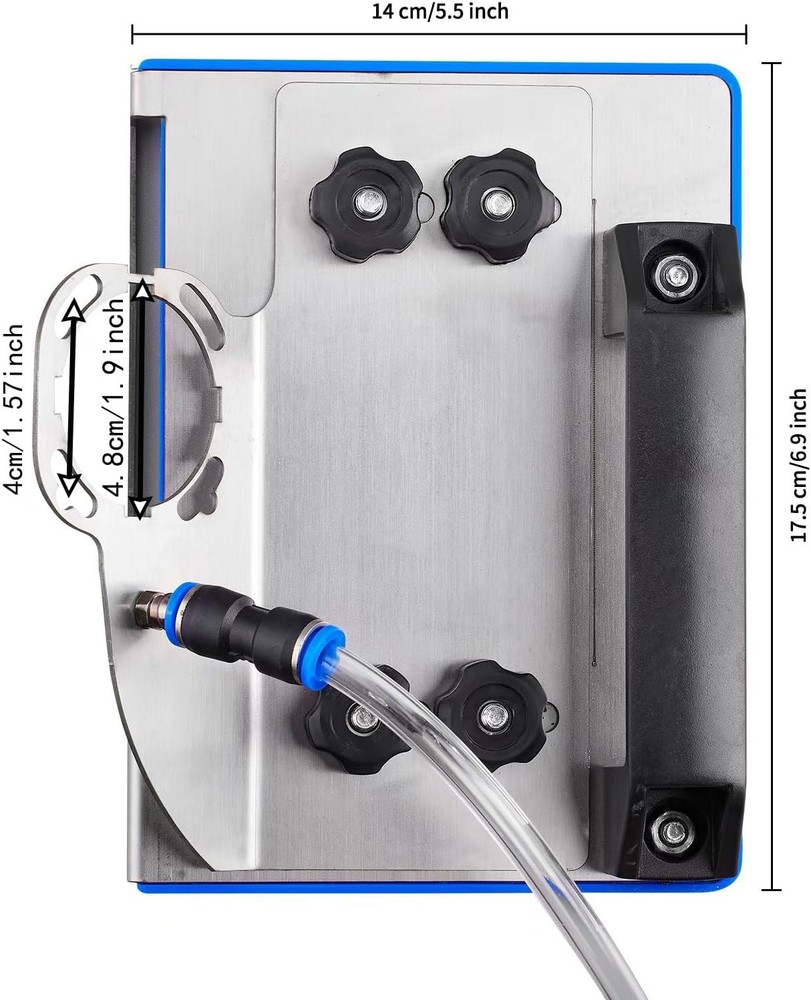 45 Degree Tile Chamfering Tool,Angle grinder stand for 45-degree chamfer cutting