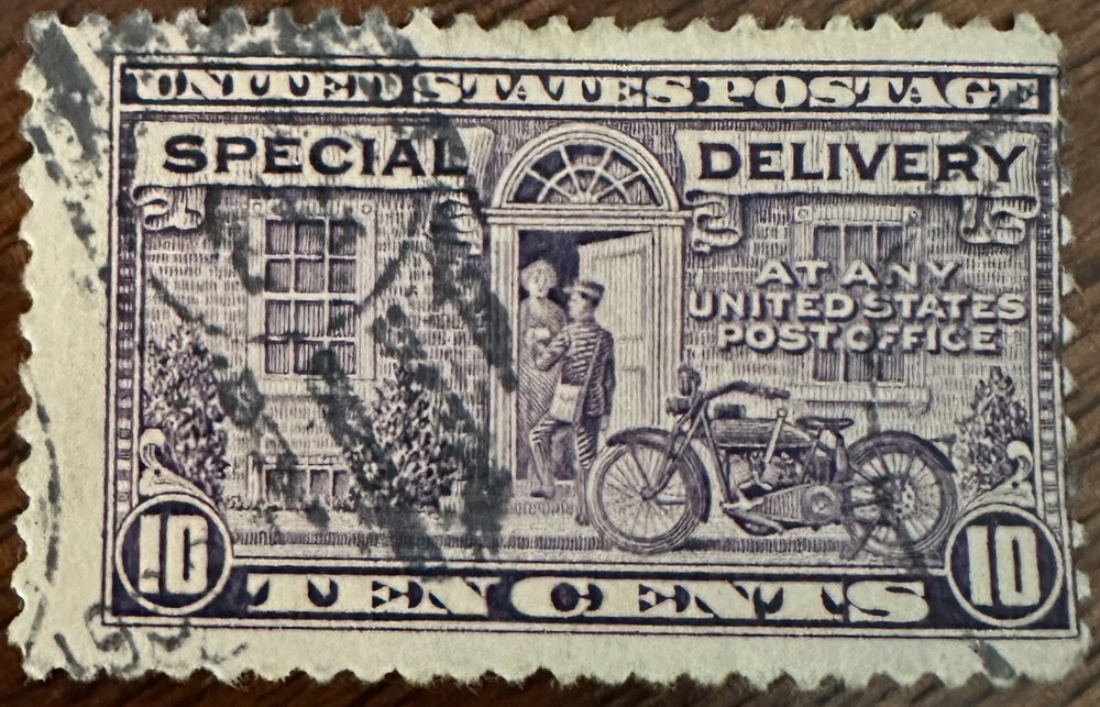 US Stamps Special Delivery #E17