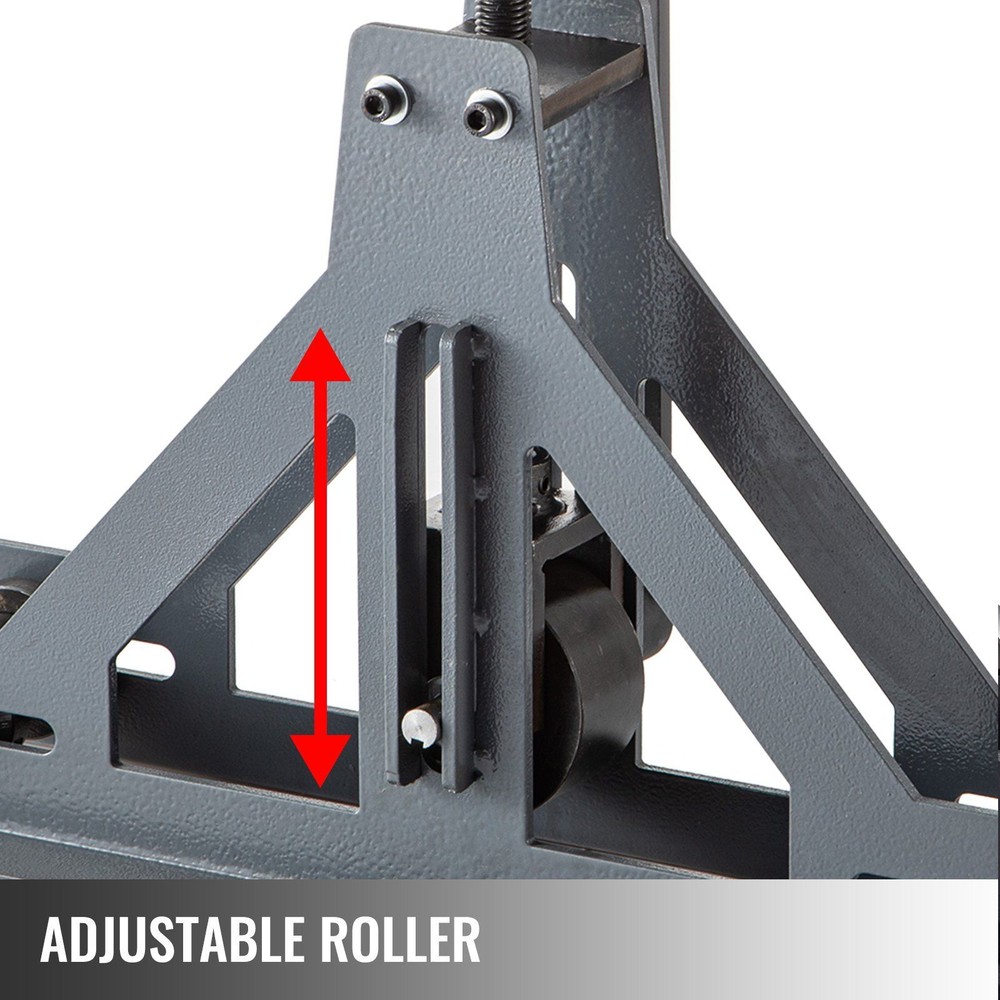 1-1/2" Adjustable Tubing Rolling Bender Manual Square & Rectangular Tube Bender