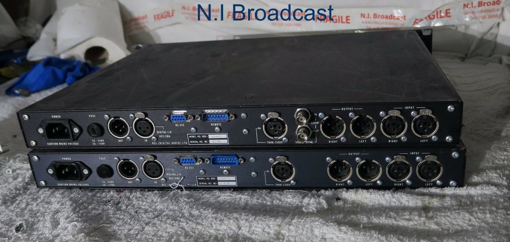 2x Bel bde6000sf digital lay off recorders