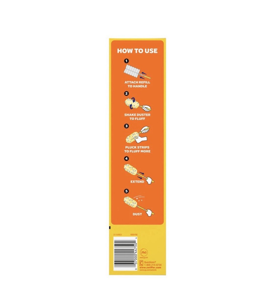 Swiffer Heavy Duty Duster Kit Microfiber 1 Handle 3 Dusters