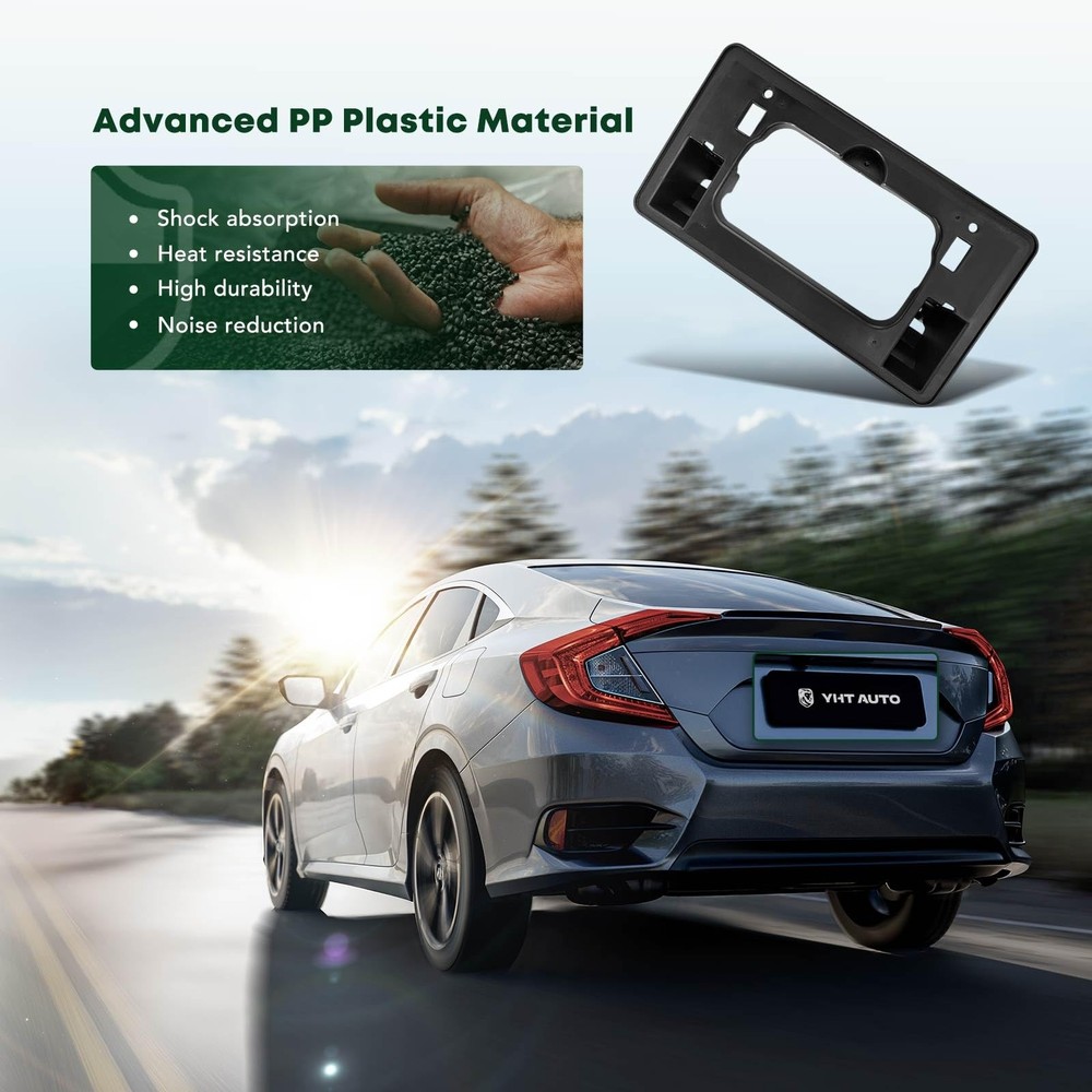 Front License Plate Bracket for Civic 2009-2011 No Drill