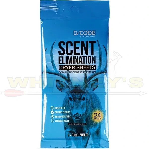 Code Blue Scents Dryer Sheets - 24ct. - OA1319