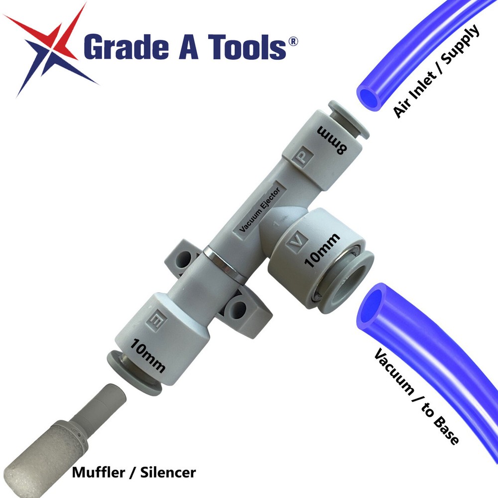 Vacuum Ejector - for Vac-N-Pull - Vacuum pull Post Guni & Vac N Pull