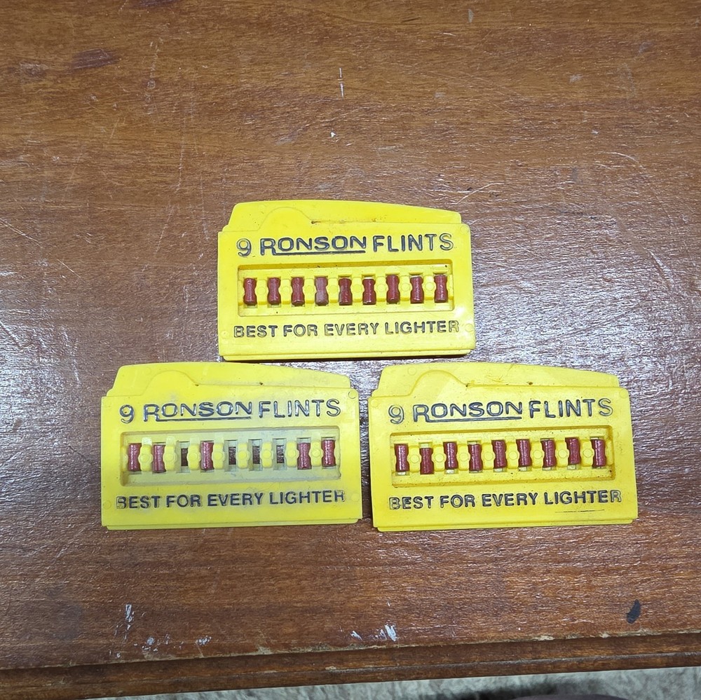 LIGHTER FLINTS, By Ronson