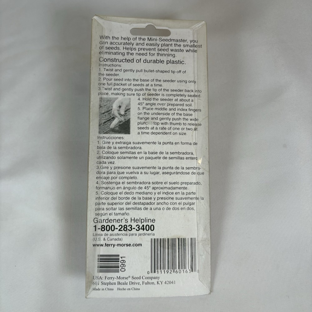 Ferry-Master Mini Seedmaster Seed Planting Device