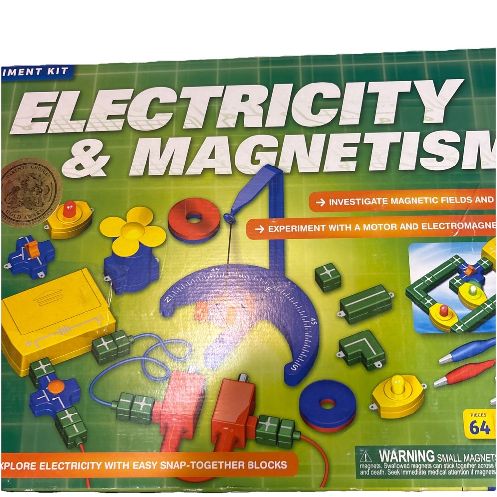 Thames & Kosmos Electronics Electricity And Magnetism Experiment ***NOT COMPLETE