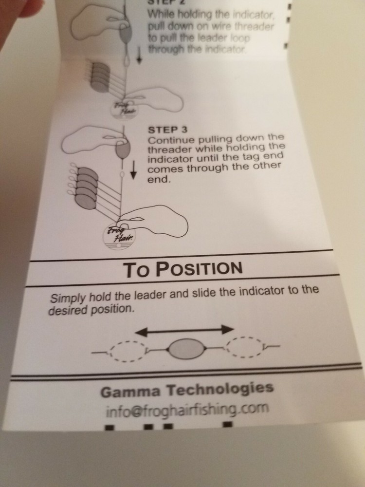 Frog Hair EZ-ON Indicators Micro Adjustable Re-Usable 3 Pack