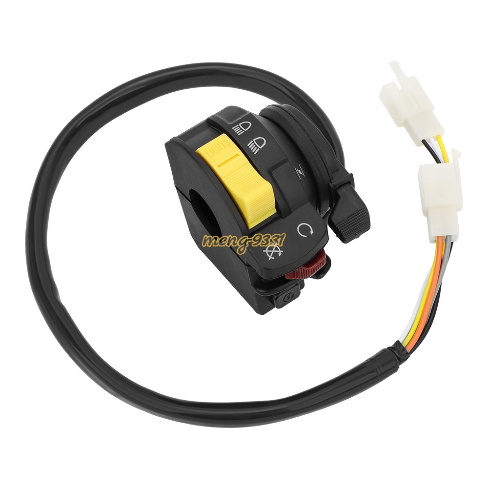 Handlebar Switch Start Stop Headlight for Suzuki QuadRunner LT160E LT230E LTF160