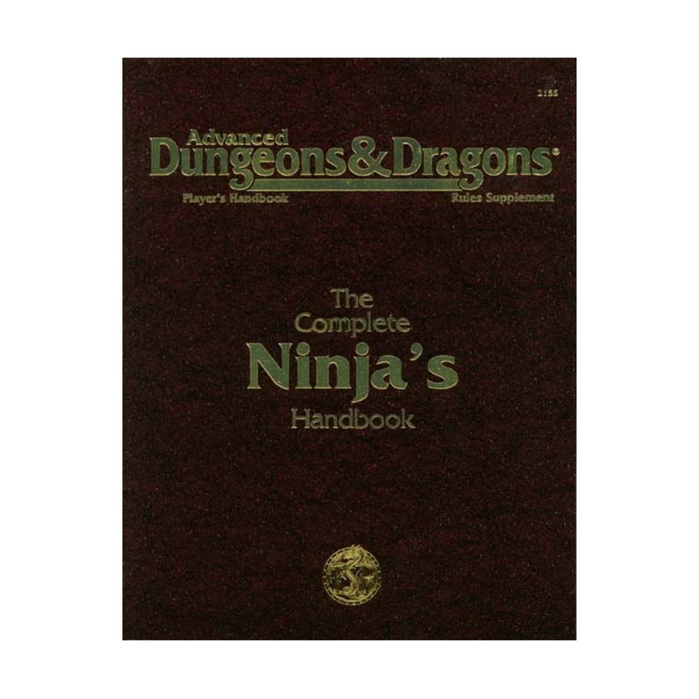 TSR AD&D 2nd Ed Complete Ninja's Handbook (1st) VG+