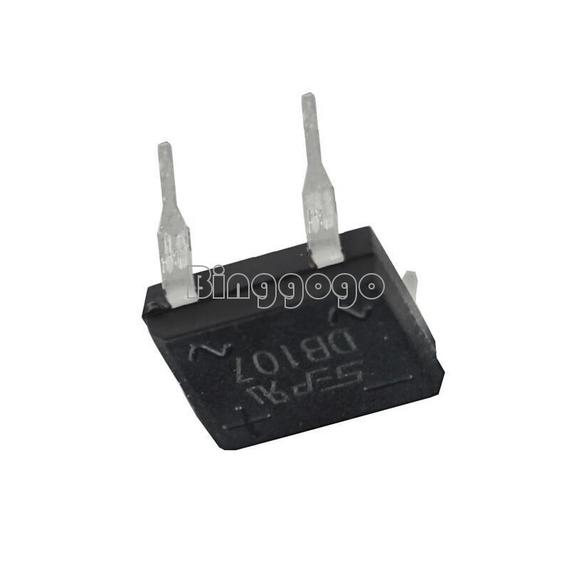 10PCS DIP-4 DB107 1A 1000V Single Phase Diode Rectifier Bridge