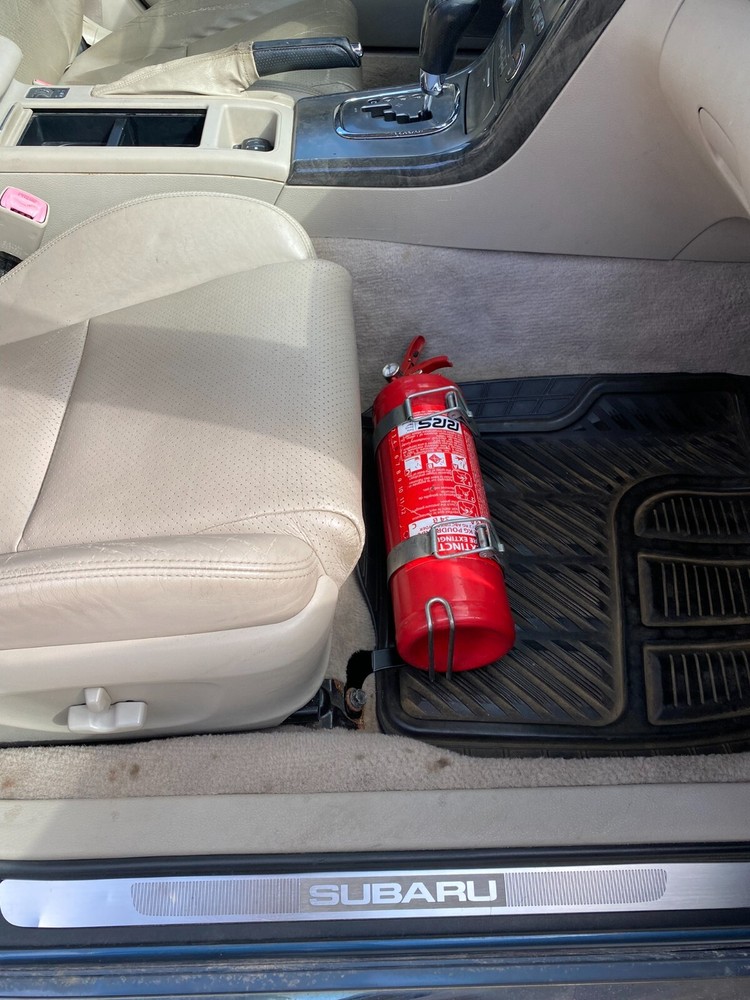 Fire extinguisher bracket for Subaru Legacy Outback BL/BP
