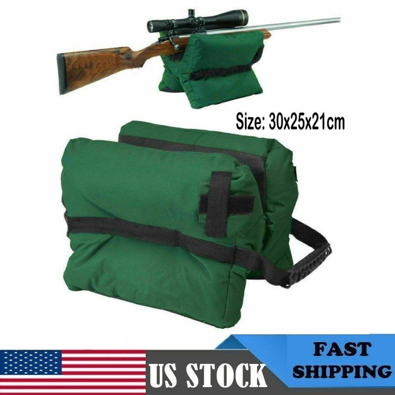 Shooting Bags Gun Range Bag Rest Tactical Sandbags Front & Rear Benchrest Stand