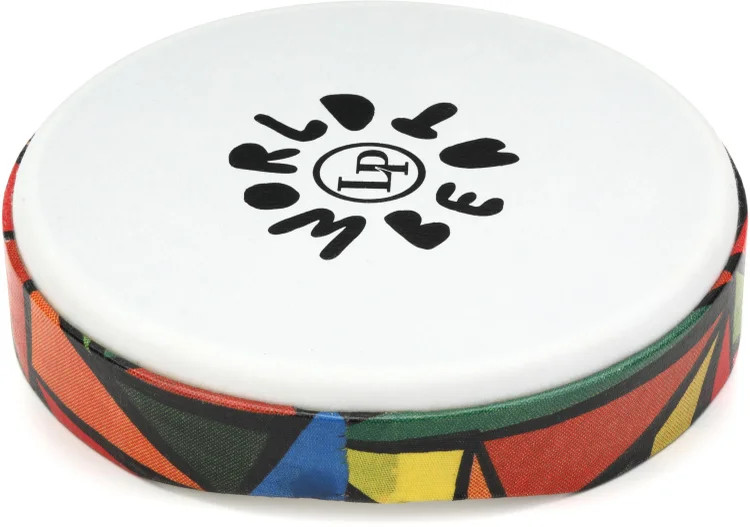 Latin Percussion World Beat Frame Drum - 8 inches, Multicolor