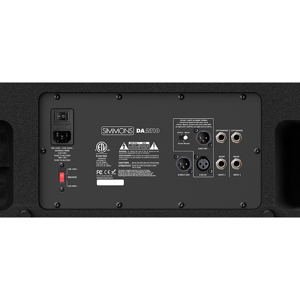 Simmons DA2110 Advanced Drum Amp