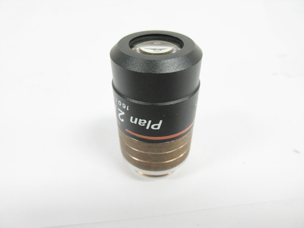 NIKON PLAN 2 / 0.05 /160 / - MICROSCOPE OBJECTIVE 2X - PARTS ONLY