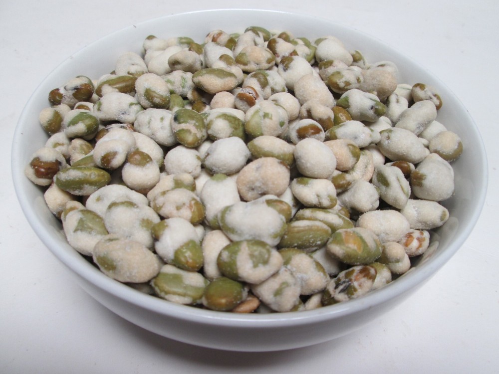 Wasabi Edamame, 4 lbs-greenbulk