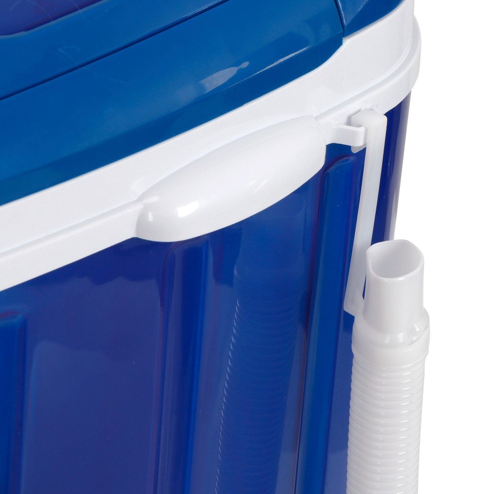 One-cylinder Washer Washing Machine Transparent W/ Double Knobs Timer Control