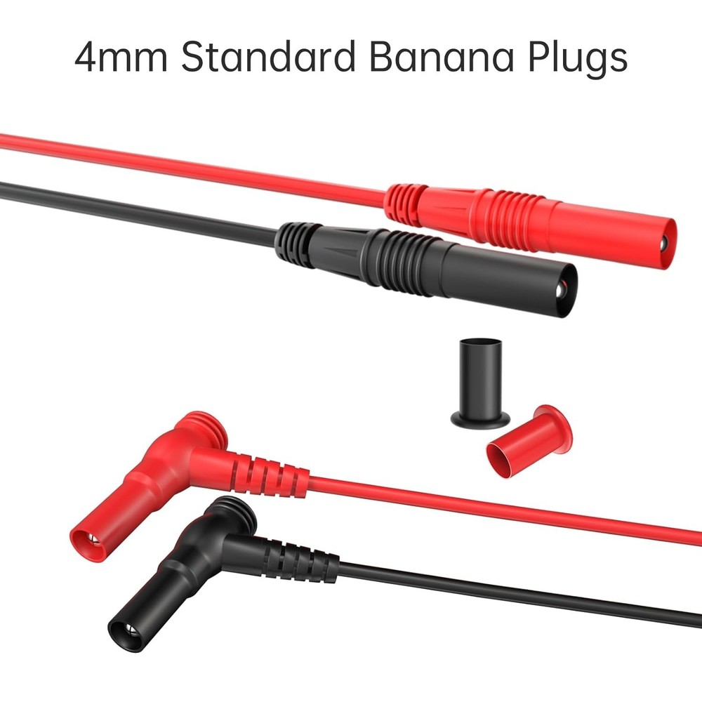 Versatile 25PCS Silicone Multimeter Leads Set - Perfect for Every Project