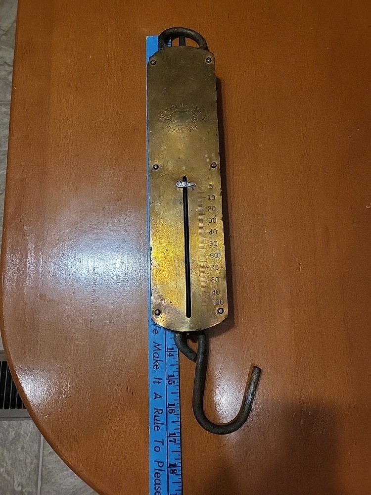 Vintage Penn Spring Scale 100lbs