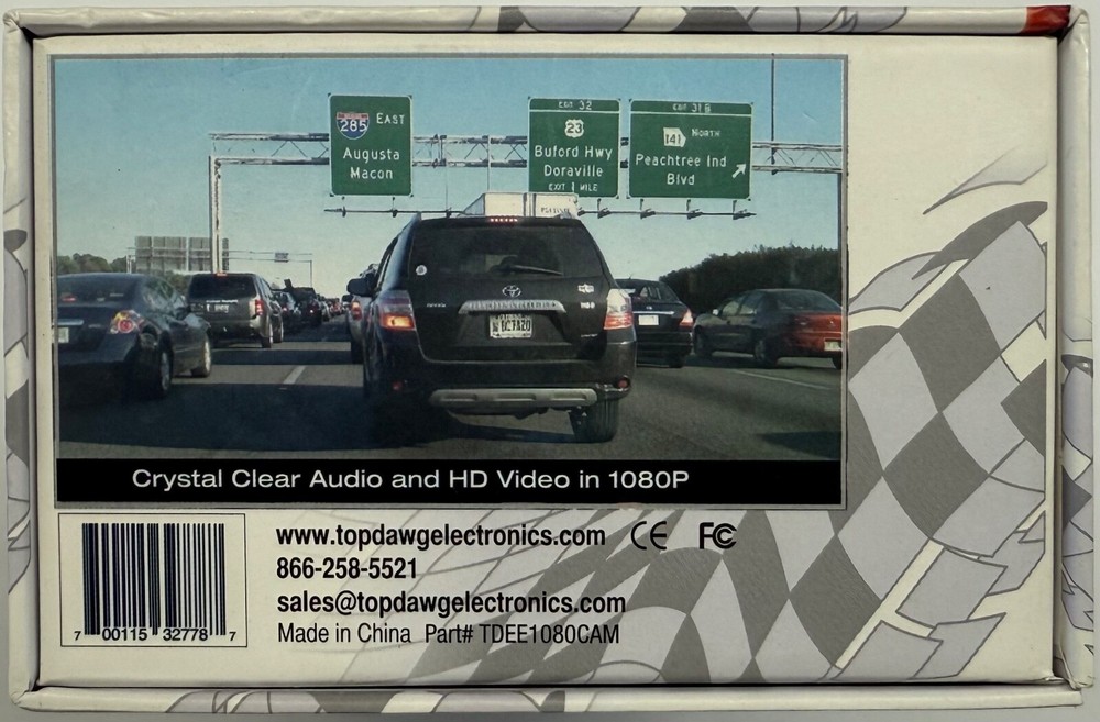 Top Dawg EagleEye 1080P Dash Camera