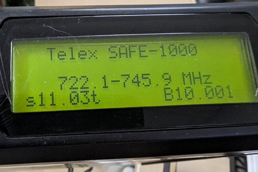 Telex Safe 1000 encrypted receiver base module only S.A.F.E. NO CORD