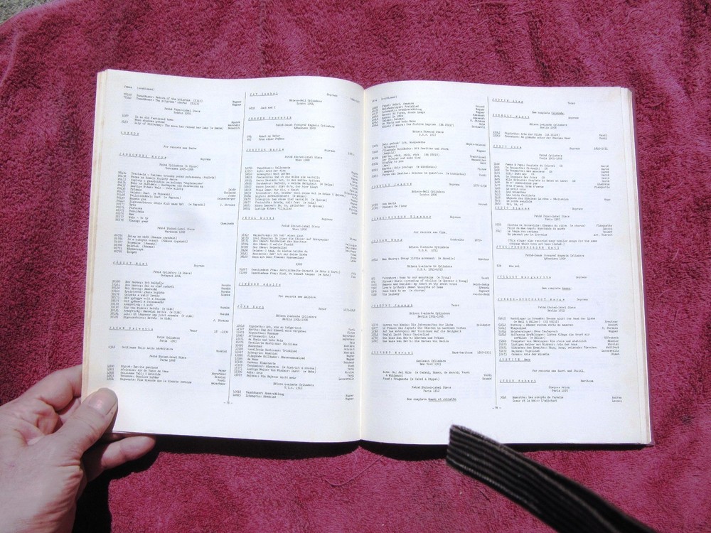GIRARD BARNES Vertical Cut-Cylinders & Discs Catalog RECORD DISCOGRAPHY Edison