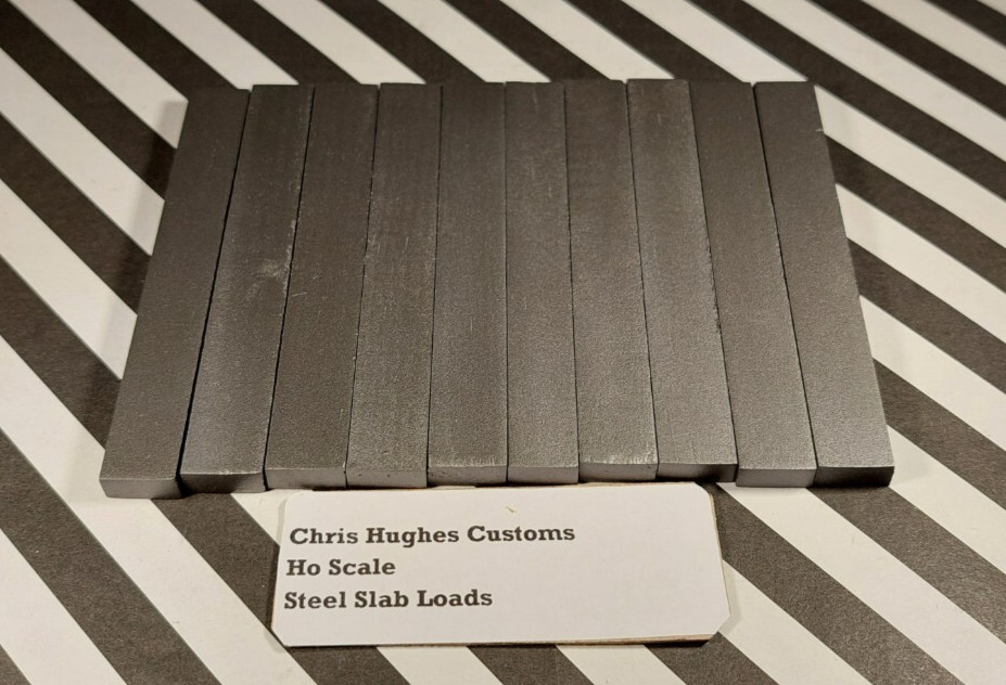 Ho Scale Steel Slab Loads