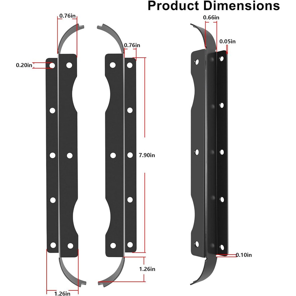 00012602001 Flat Mount Bracket For Structurescan 3D TotalScan Skimmer Transducer