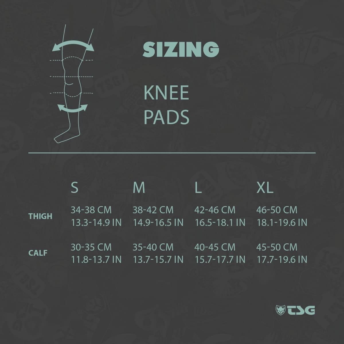 TSG - Kneepad Force III Skate Knee Pads - Large