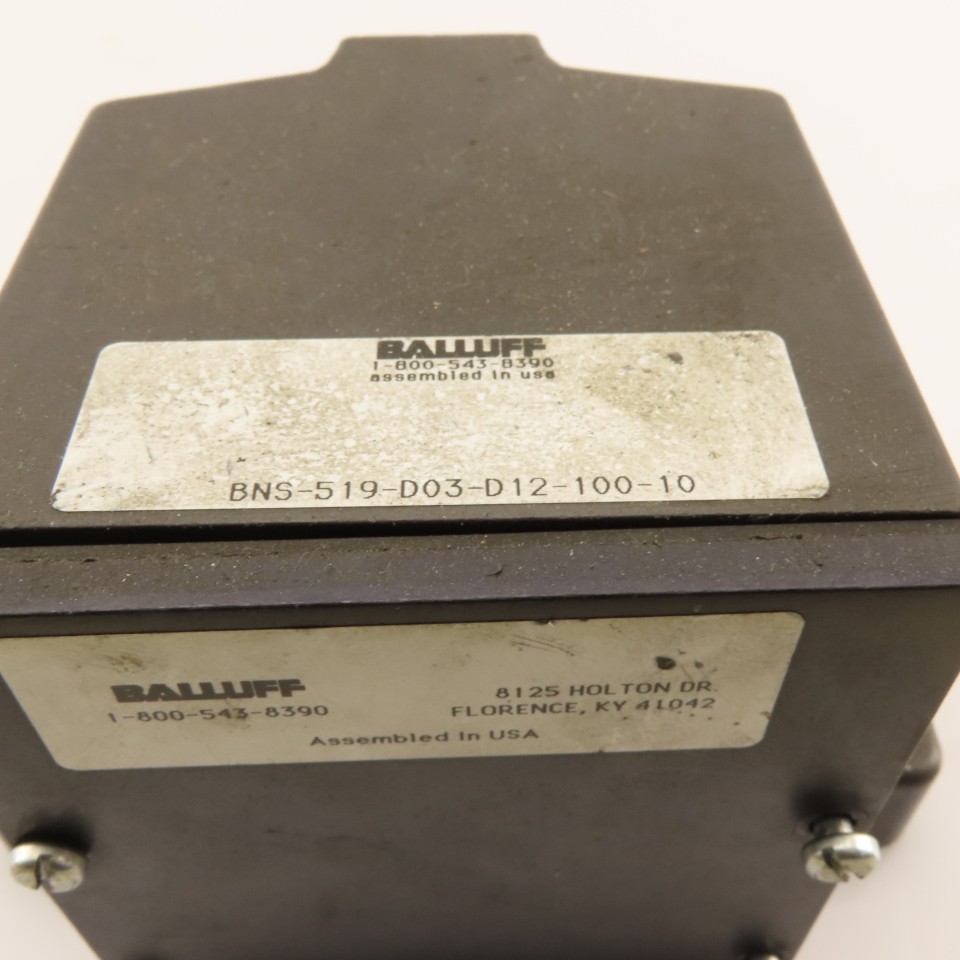 Balluff BSN519-D03-D12-100-10 3 Position Chisel Tip Plunger Limit Switch
